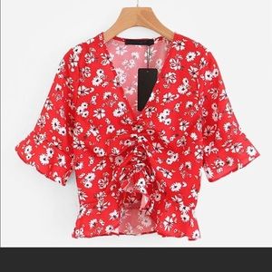 Floral blouse